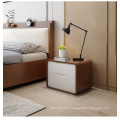 Storing Box Bedside Cabinet Wooden Locker Bedroom Nightstand